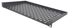 Rack Shelf Tray 19” Vented Type For Flight & Rack Cases - Choice of Size